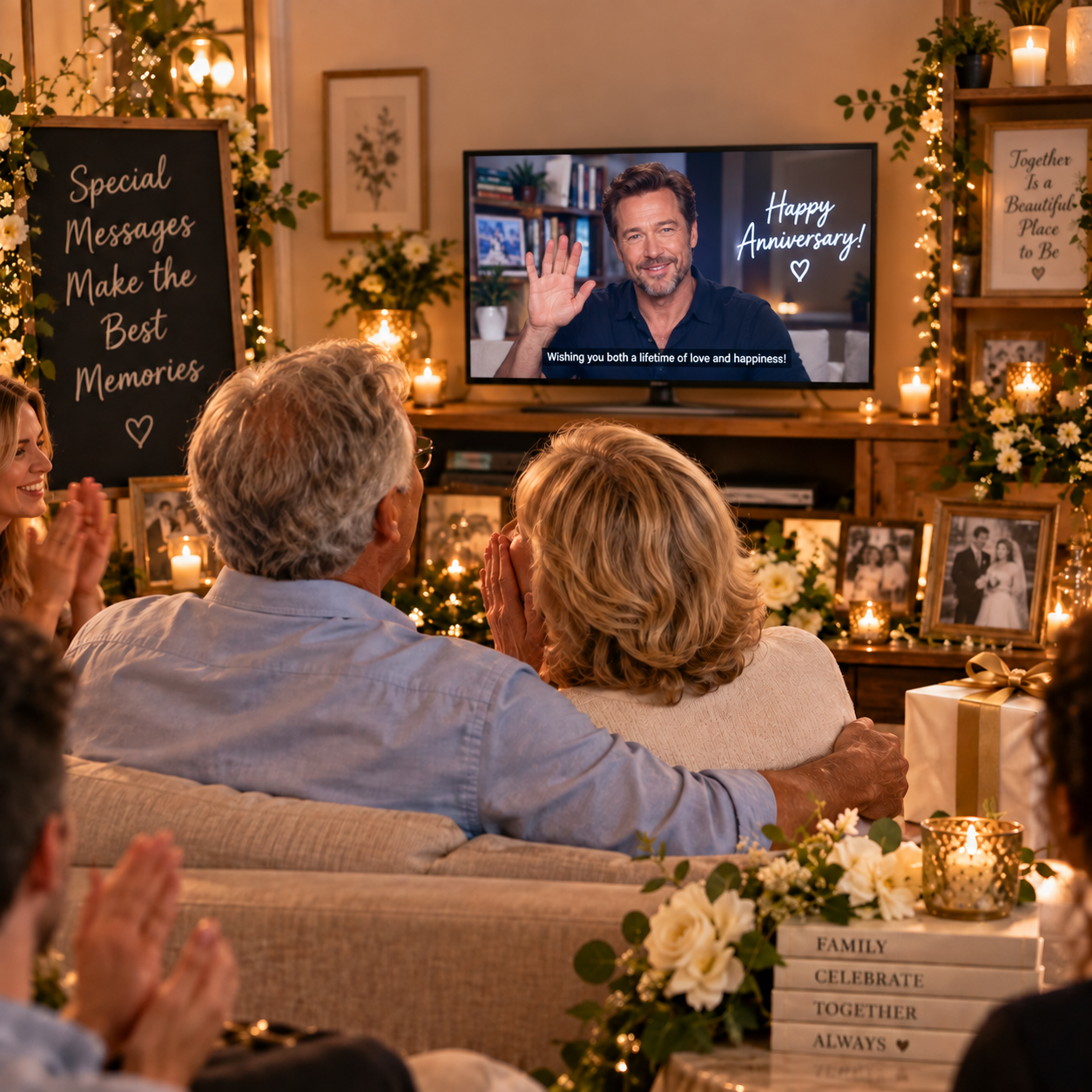 Things to Do for Your Parents' Anniversary: Book a Celebrity Shoutout