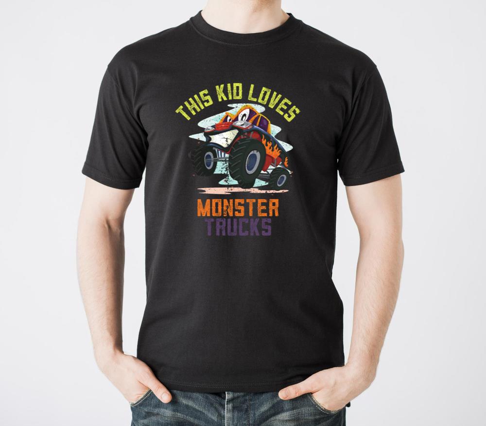 This Kid loves Monster Trucks - Unisex Standard T-Shirt