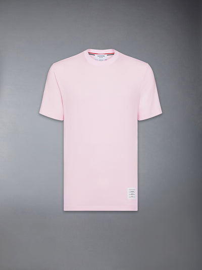 THOM BROWNE CLASSIC PIQUE 4-BAR TEE -Â LT PINK