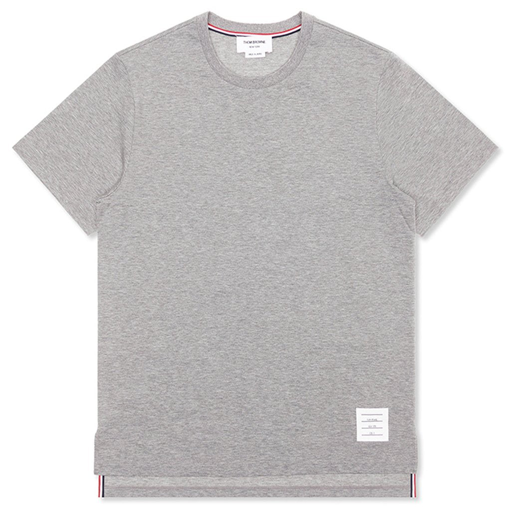 Thom Browne Relaxed Fit S/S Tee - Light Grey