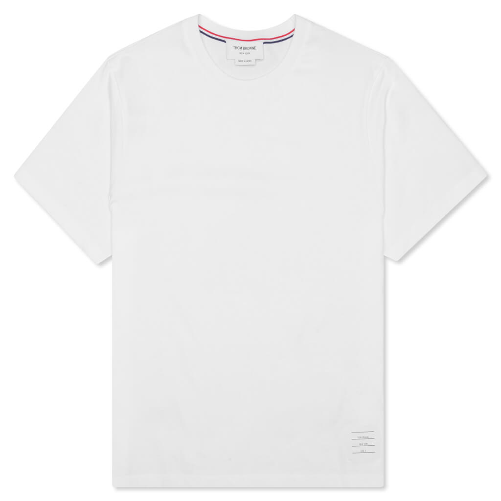 Thom Browne Relaxed Fit S/S Tee - White