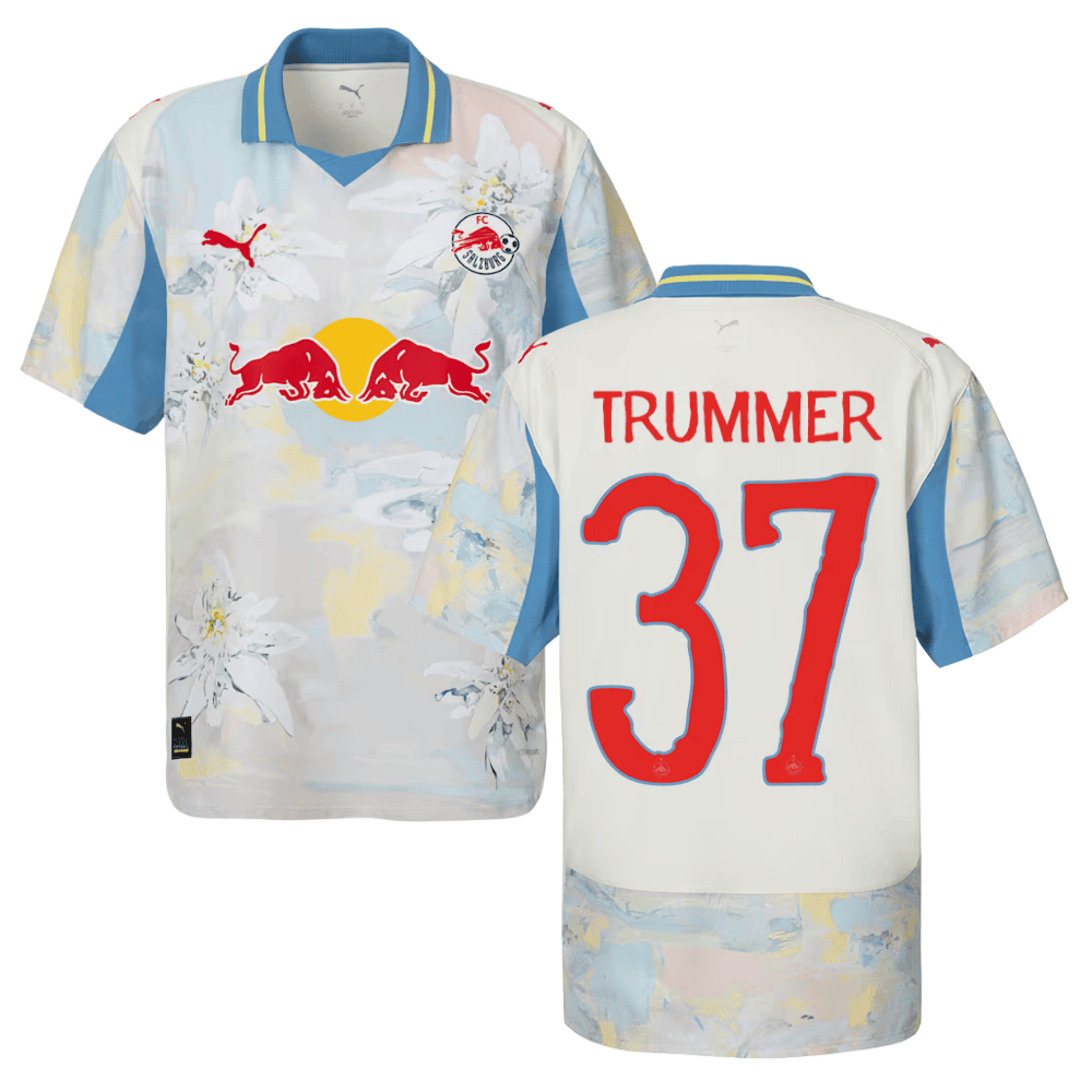 Tim Trummer 37 Red Bull Salzburg x KidSuper 2025/26 Men Jersey - Beige
