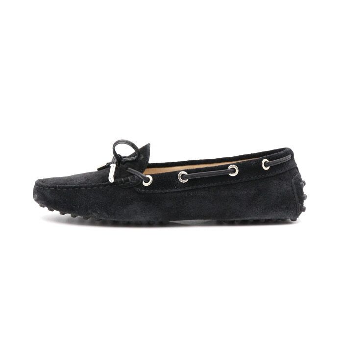 Tods Suede Driving Women's Shoes XXW0FW05030CKO9997