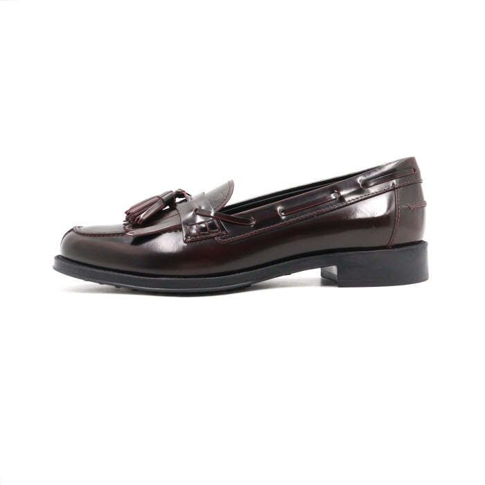 Tods Tassel Leather Women's Loafers Shoes aa49719