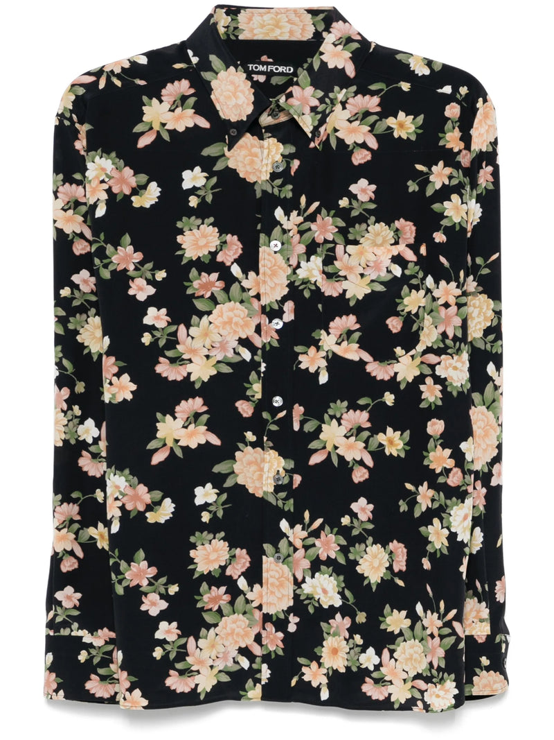 Tom Ford Floral-print Shirt