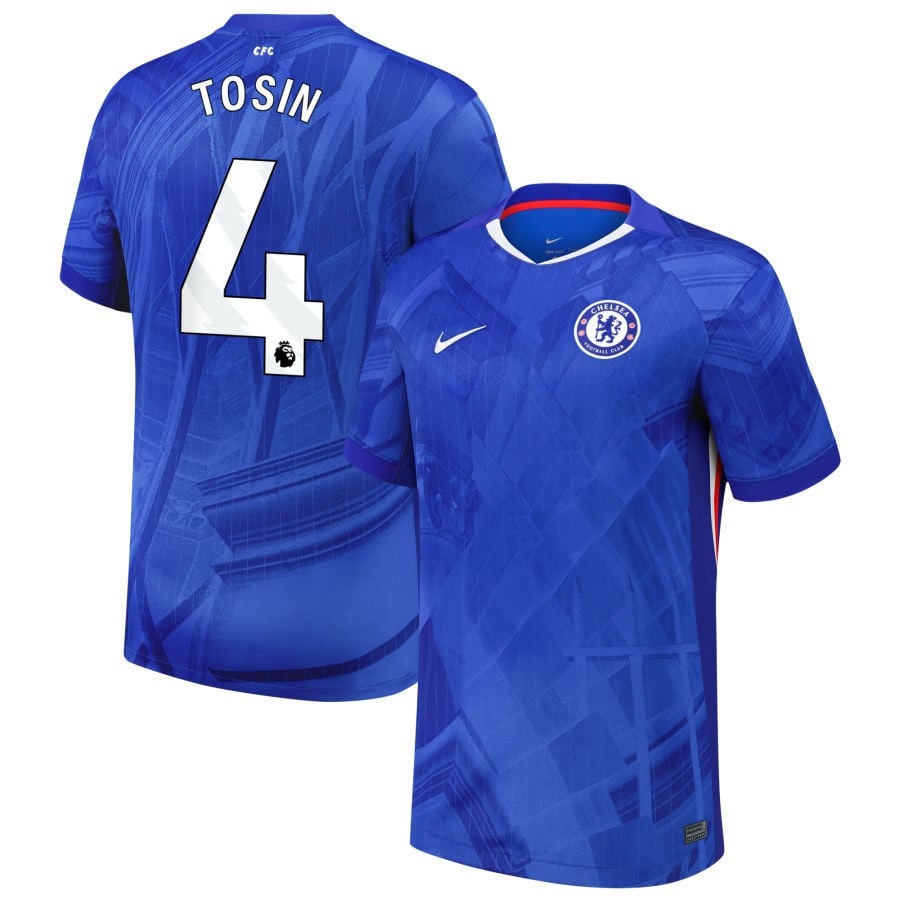 Tosin Adarabioyo #4 Chelsea 2025-26 Home Match Jersey - Blue