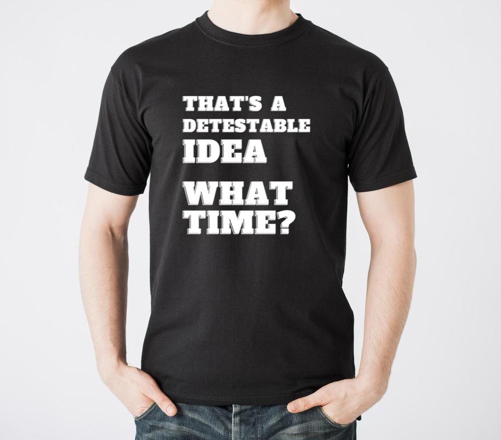 TS A Detestable W Time Sarcasm - Unisex Standard T-Shirt