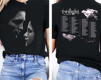 Twilight Vampires Wolves Romance Tour 2025 Shirt