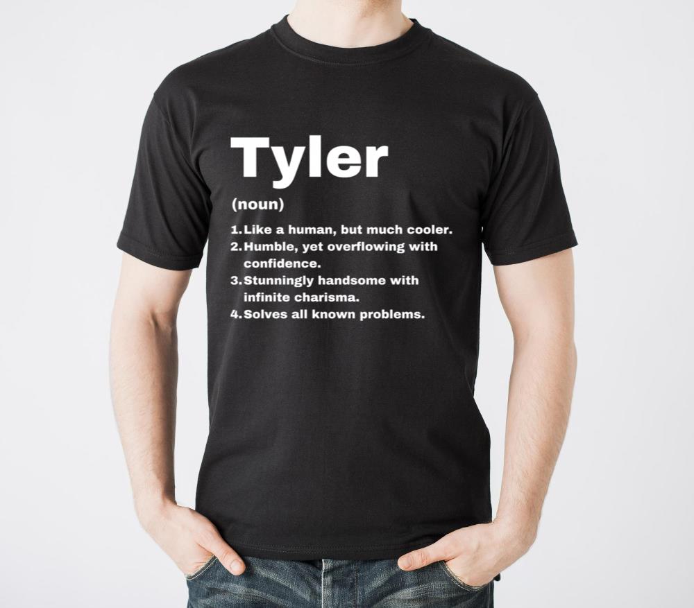 Tyler Custom Name Definition - Unisex Standard T-Shirt