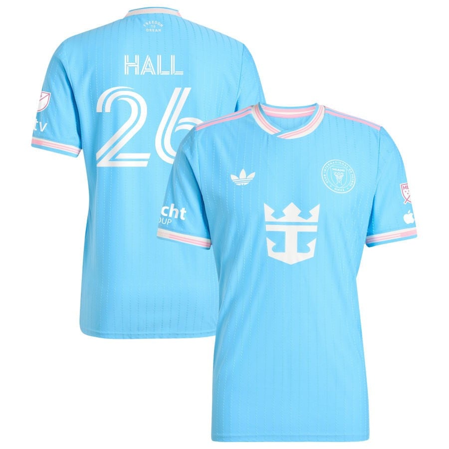 Tyler Hall 26 Inter Miami CF Originals 2025 Third Men Jersey - Blue