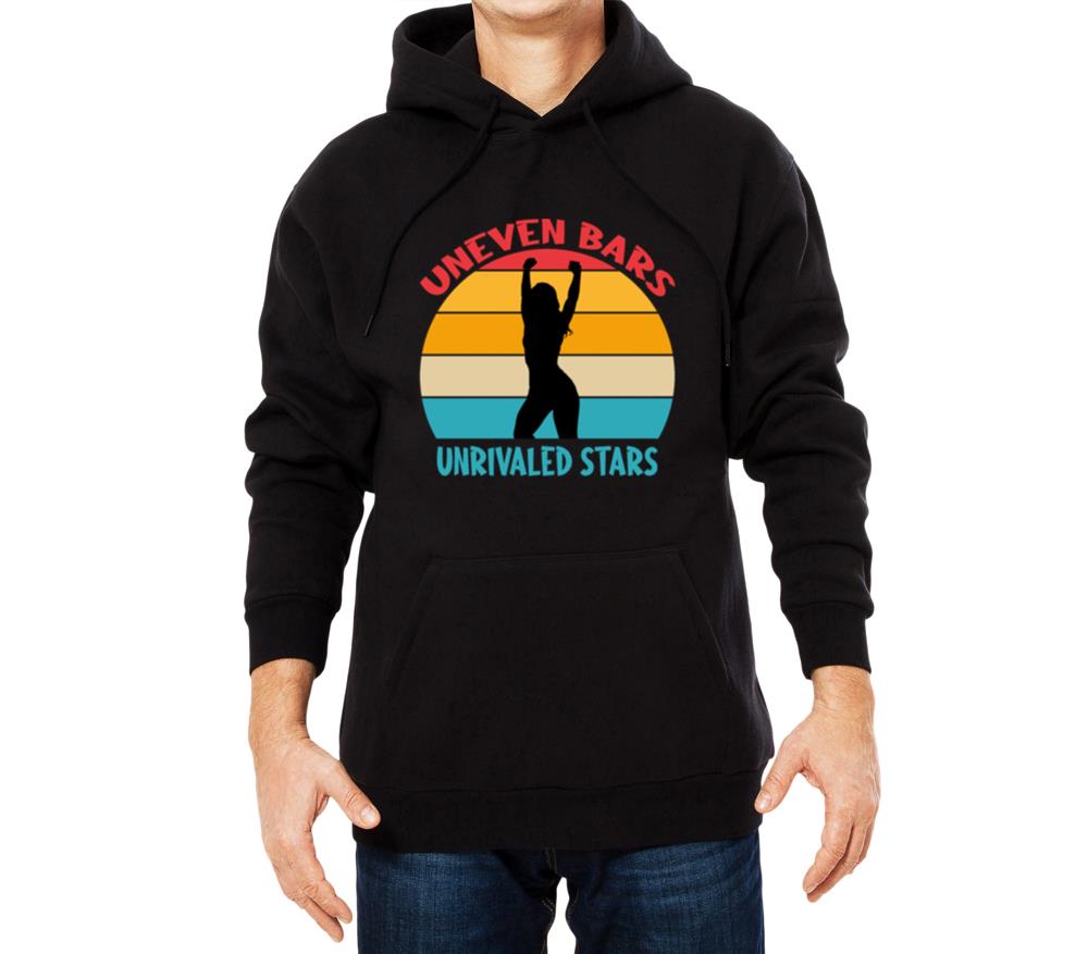 Uneven Bars Unrivaled Stars - Unisex Hoodie