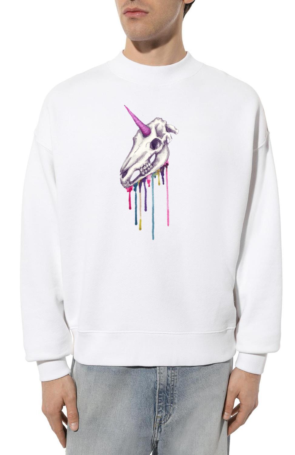 Unicorn Skull - Unisex Sweatshirt