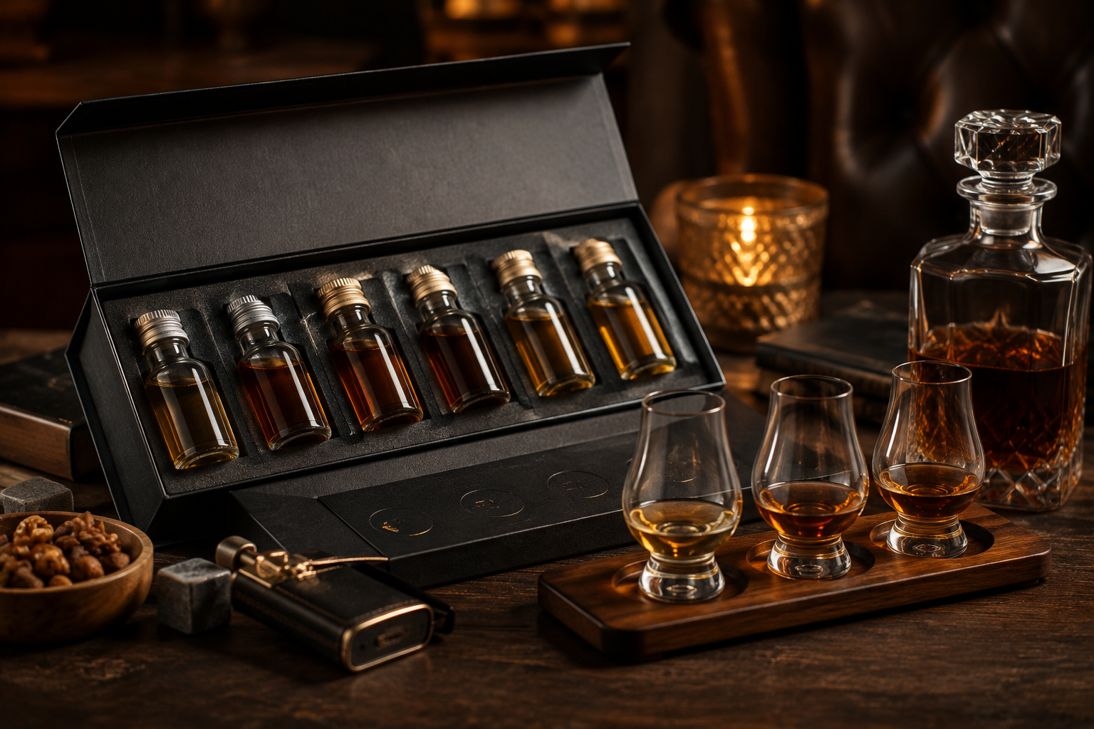 Curated Craft Spirit or Whiskey Tasting Experiences