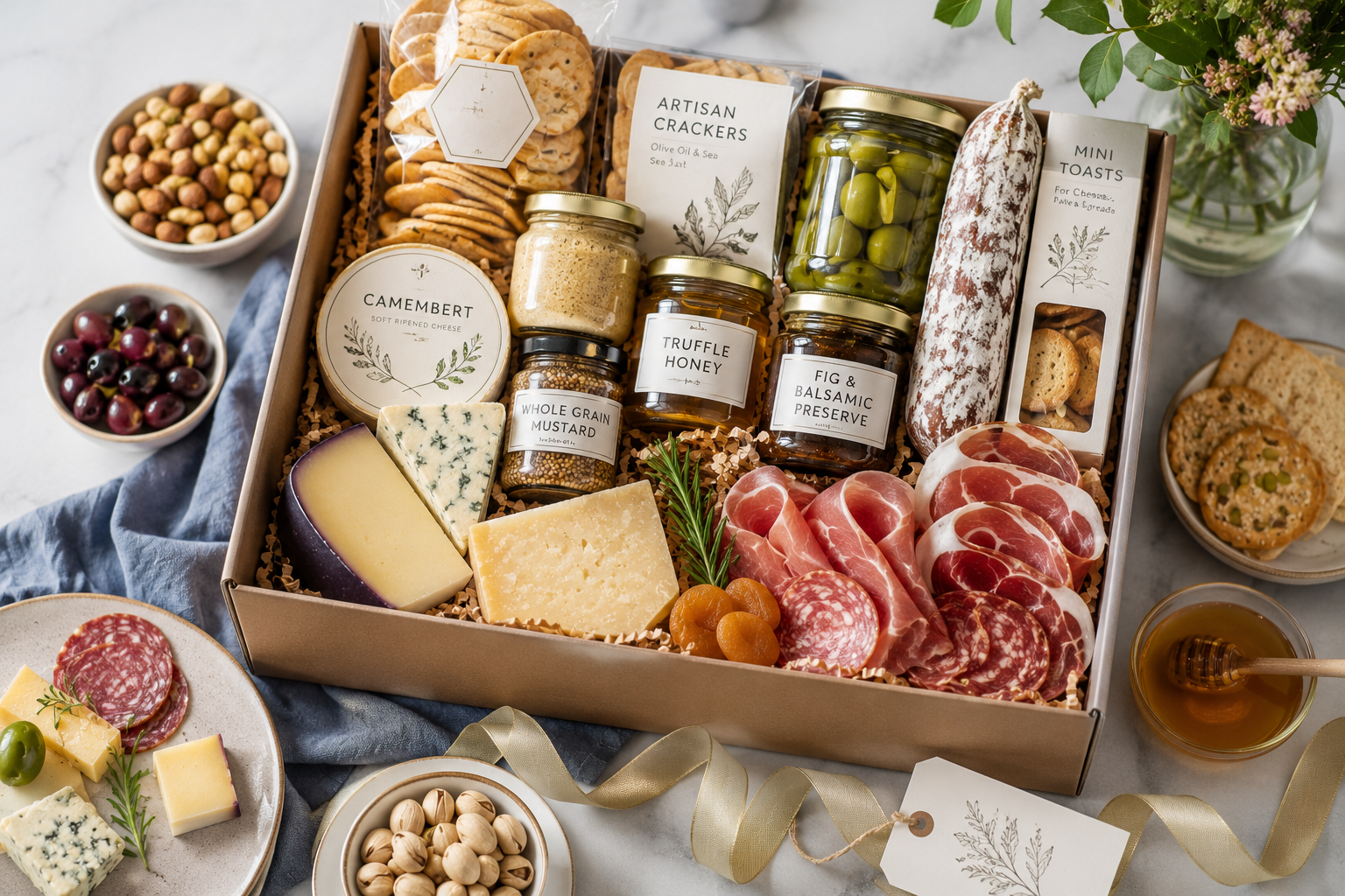 Gourmet Food Hampers with a Twist