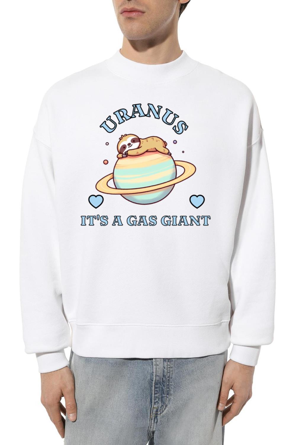 Uranus Planet Sloth - Unisex Sweatshirt