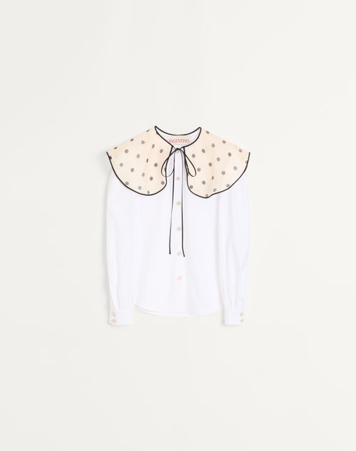 Valentino Garavani COTTON POPELINE SHIRT