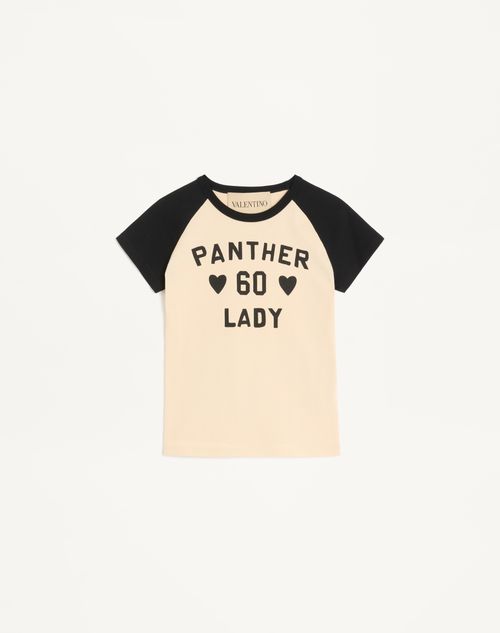Valentino Garavani Cotton T-Shirt With Chez Valentino Print