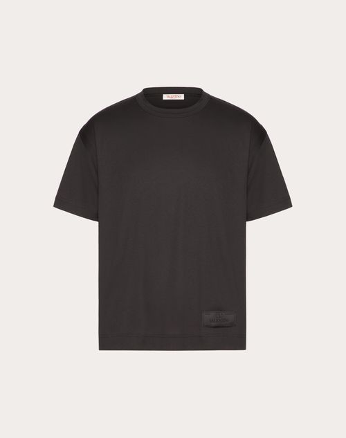 Valentino Garavani Cotton T-Shirt With Maison Valentino Tailoring Label