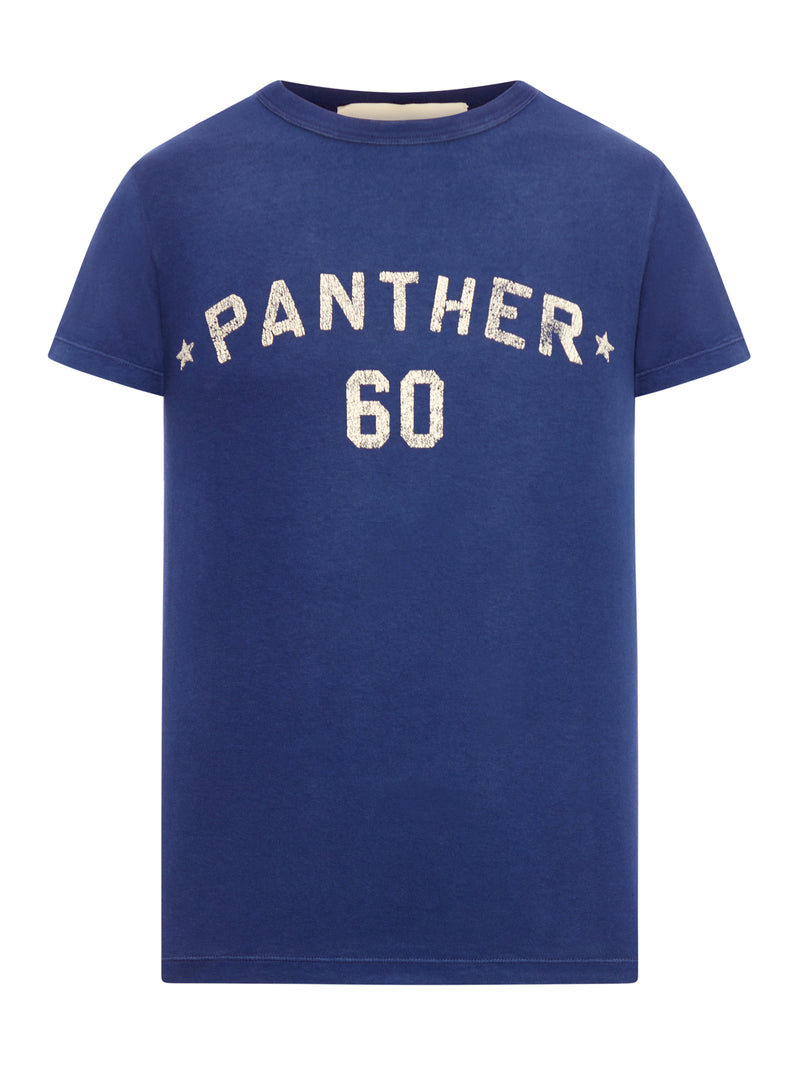 Valentino Garavani COTTON T-SHIRT WITH PRINT AND PATCH CHEZ VALENTINO