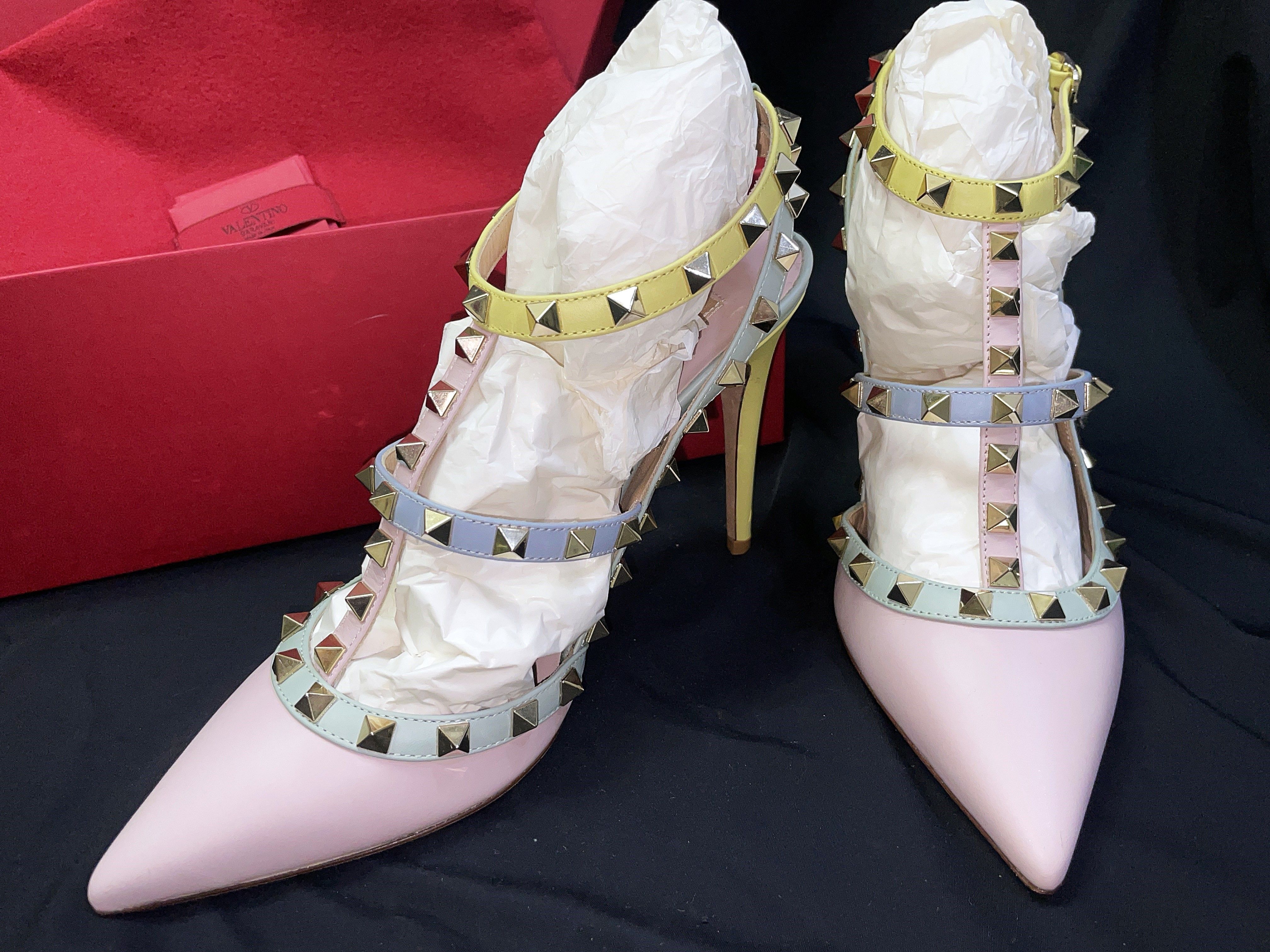 Valentino Multistrap Stud Shoes 7429150610