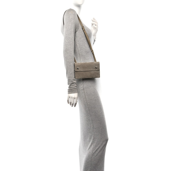 Veau Grizzly Swift Hermesnap Wallet Etoupe - Image 2