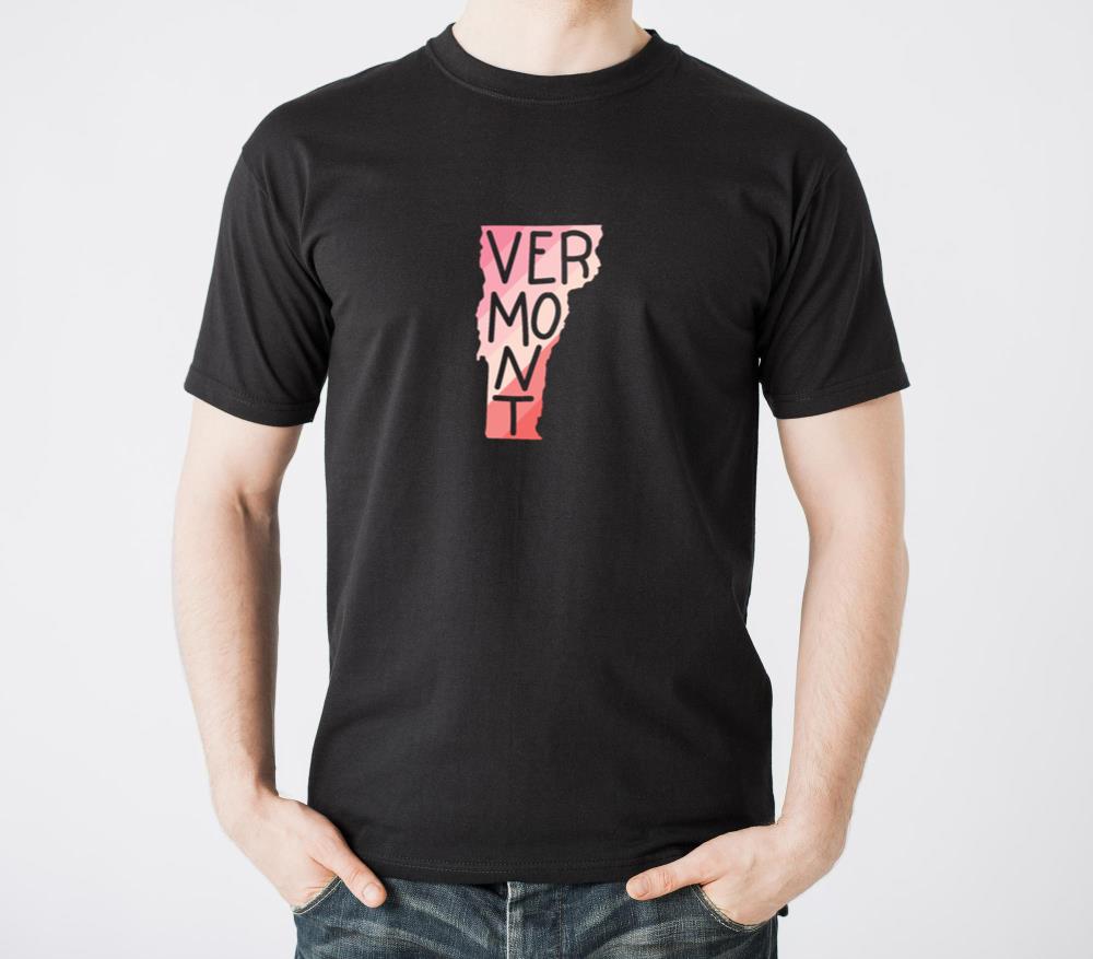 Vermont USA America State T-Shirts
