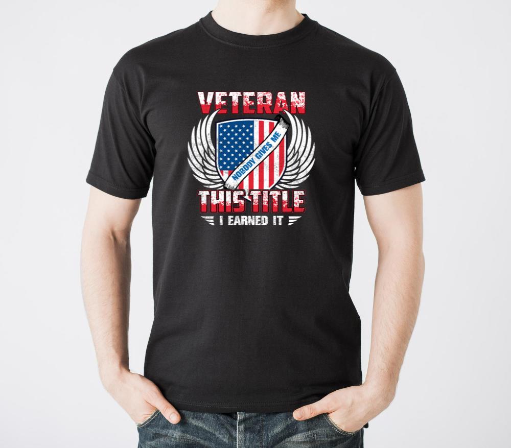 Veteran Nobody Gives Me This Title - Unisex Standard T-Shirt