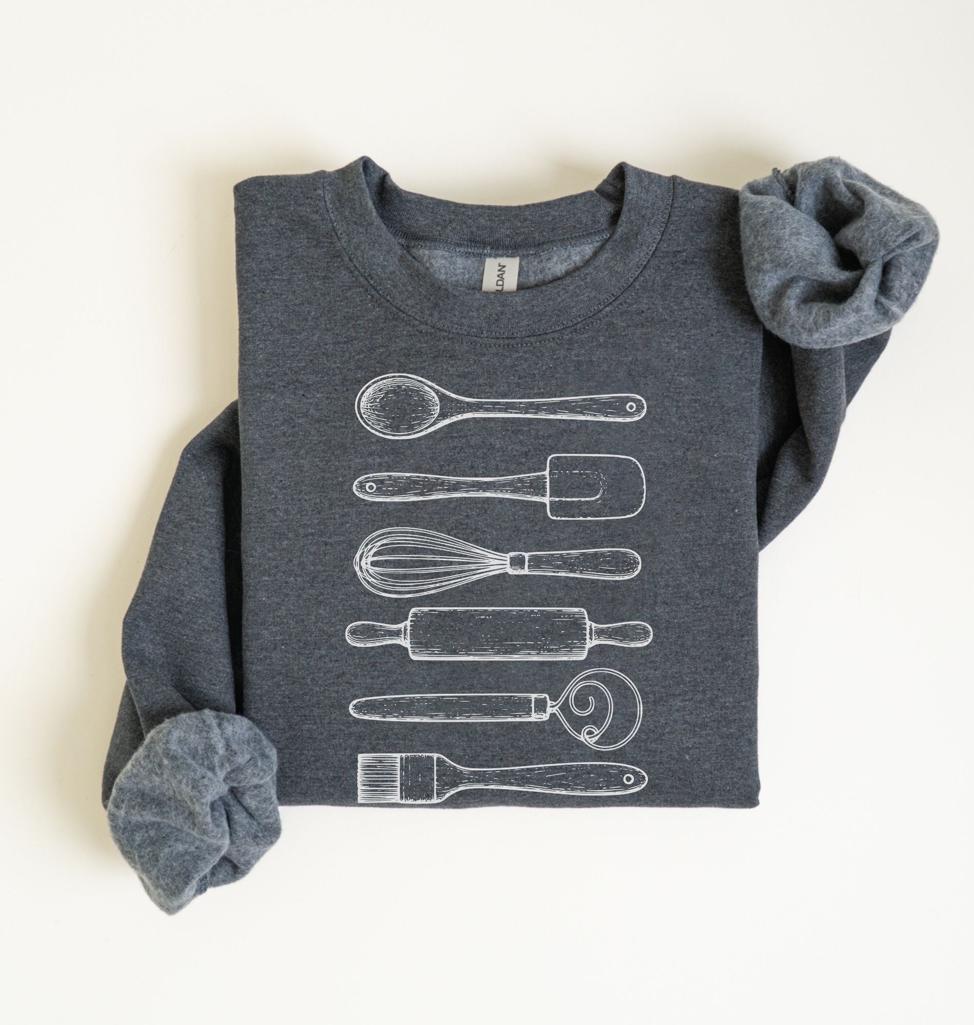 Vintage Baking Tools Sweatshirt | Baker Gift Sweatshirt 2