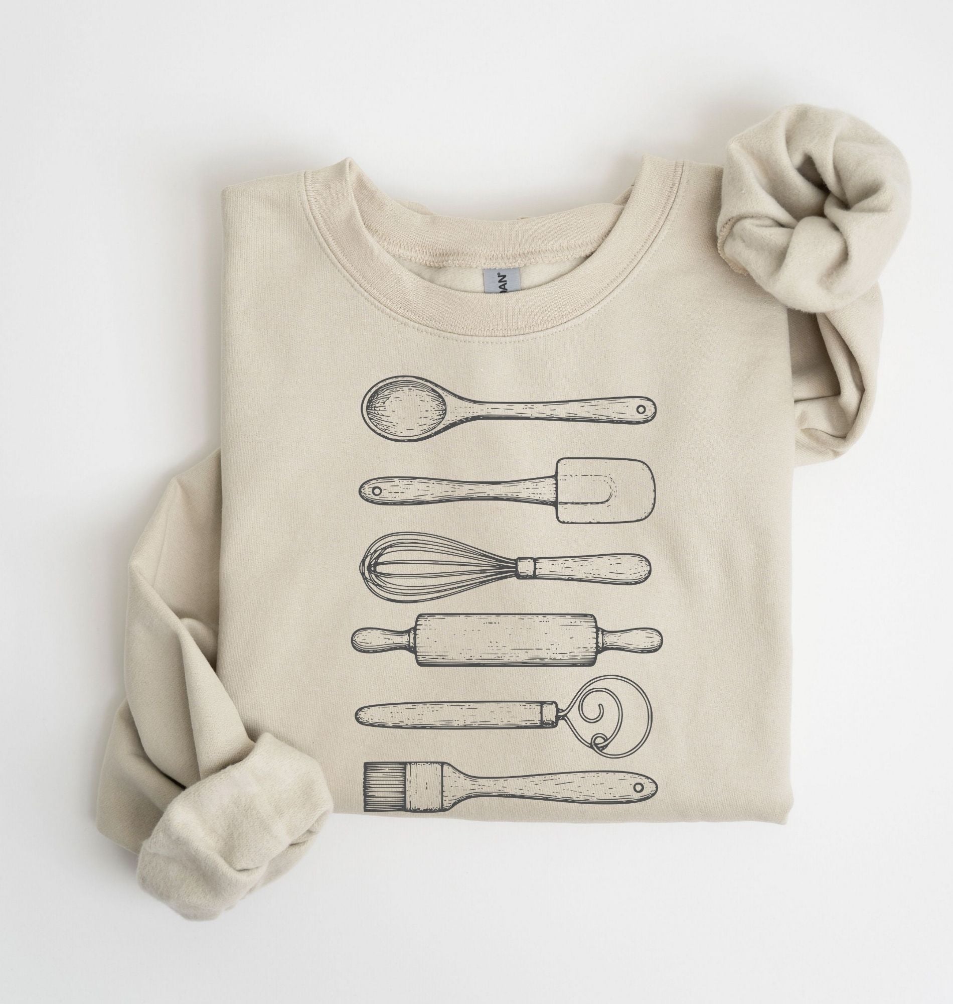 Vintage Baking Tools Sweatshirt | Baker Gift Sweatshirt 4