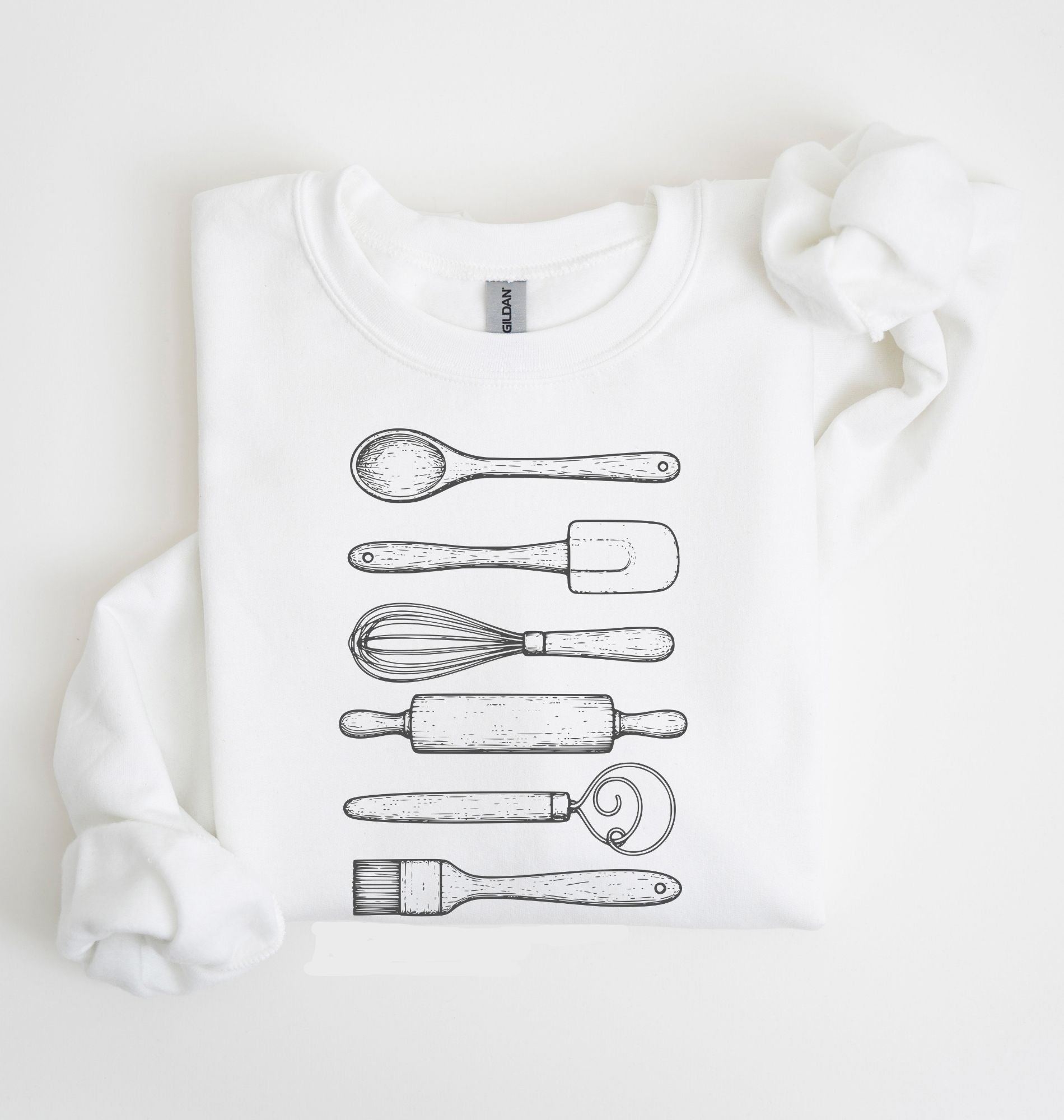Vintage Baking Tools Sweatshirt | Baker Gift Sweatshirt 5