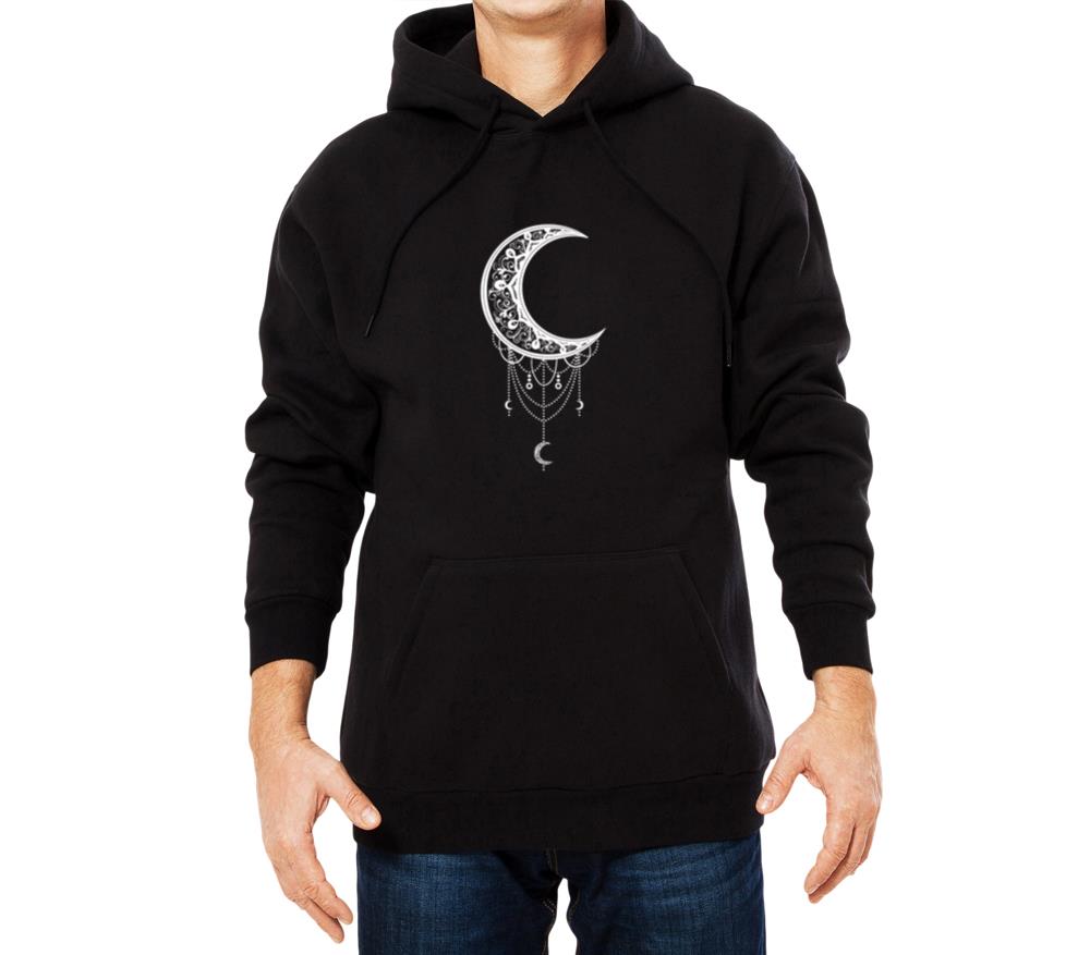 Vintage Ocuult Crescent Witch Gothic - Unisex Hoodie