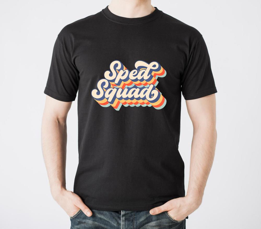 Vintage Sped Squad Special Ed Teacher Back To Scho T-Shirts