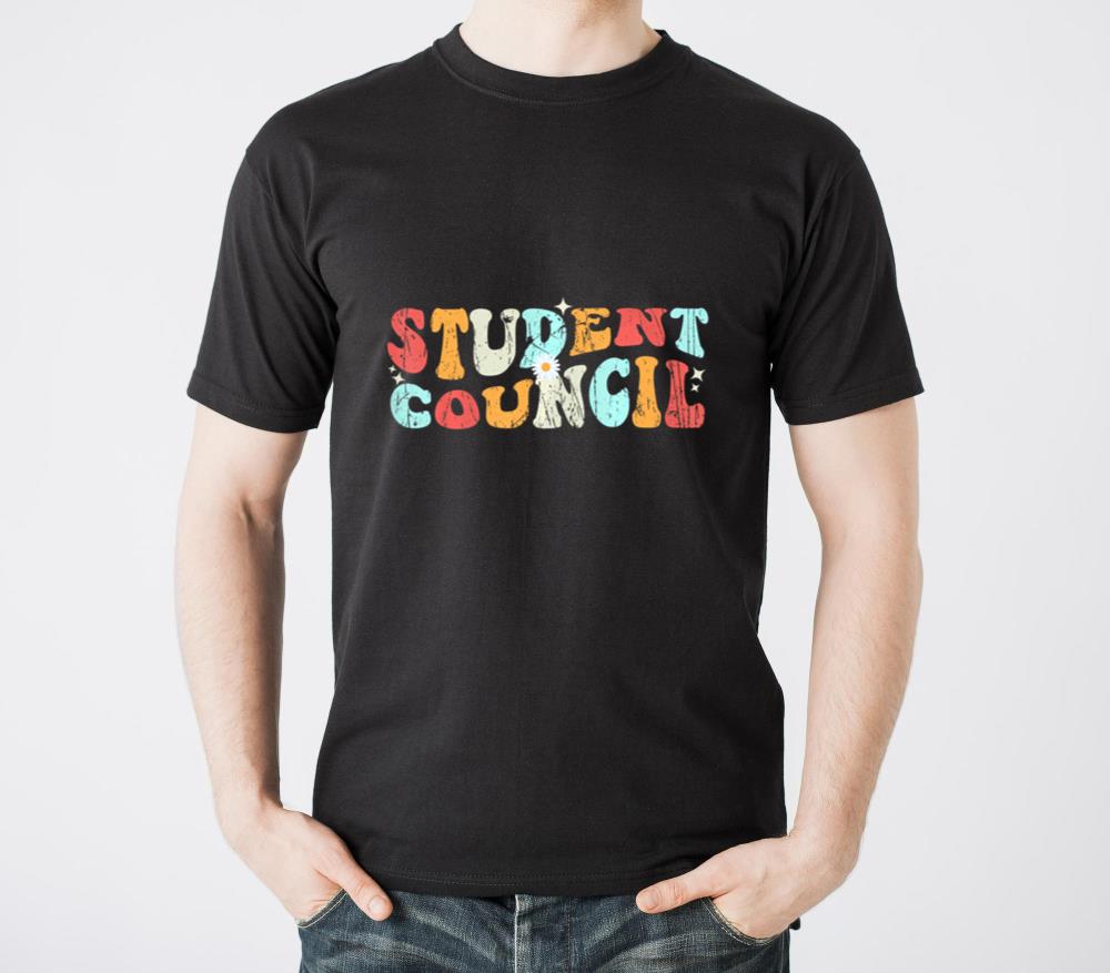 Vintage Student Council groovy retro back to schoo T-Shirts