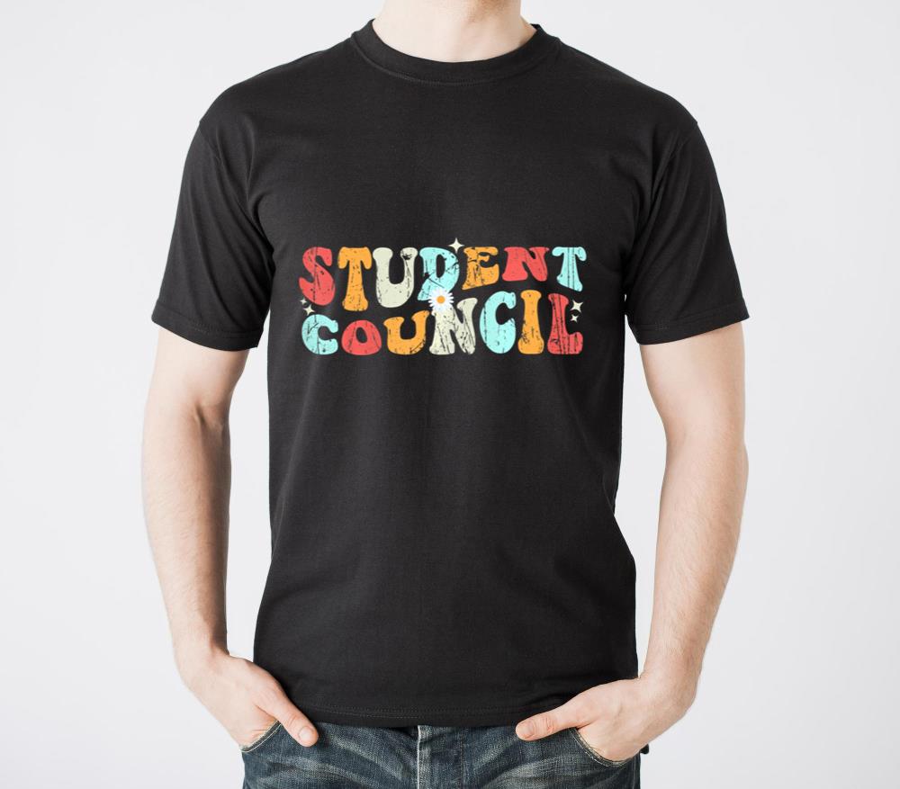 Vintage Student Council groovy retro back to schoo - Unisex Standard T-Shirt