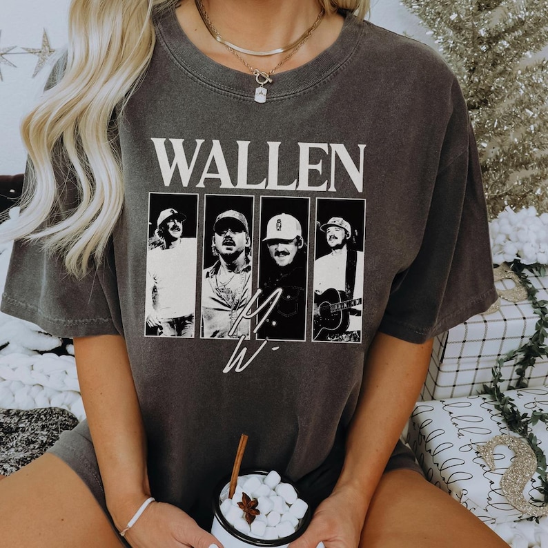 Vintage Wallen Shirt, Country Music Morgan Shirt