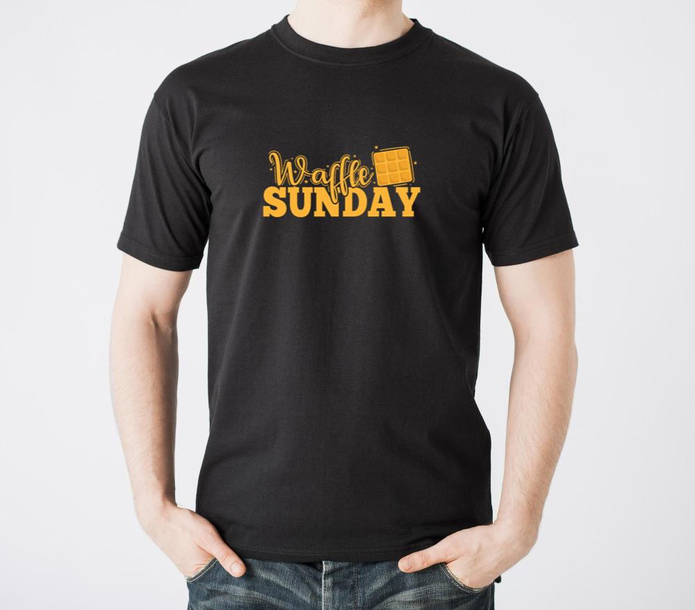 Waffle Sunday Snack Pastry Dough Baker - Unisex Standard T-Shirt