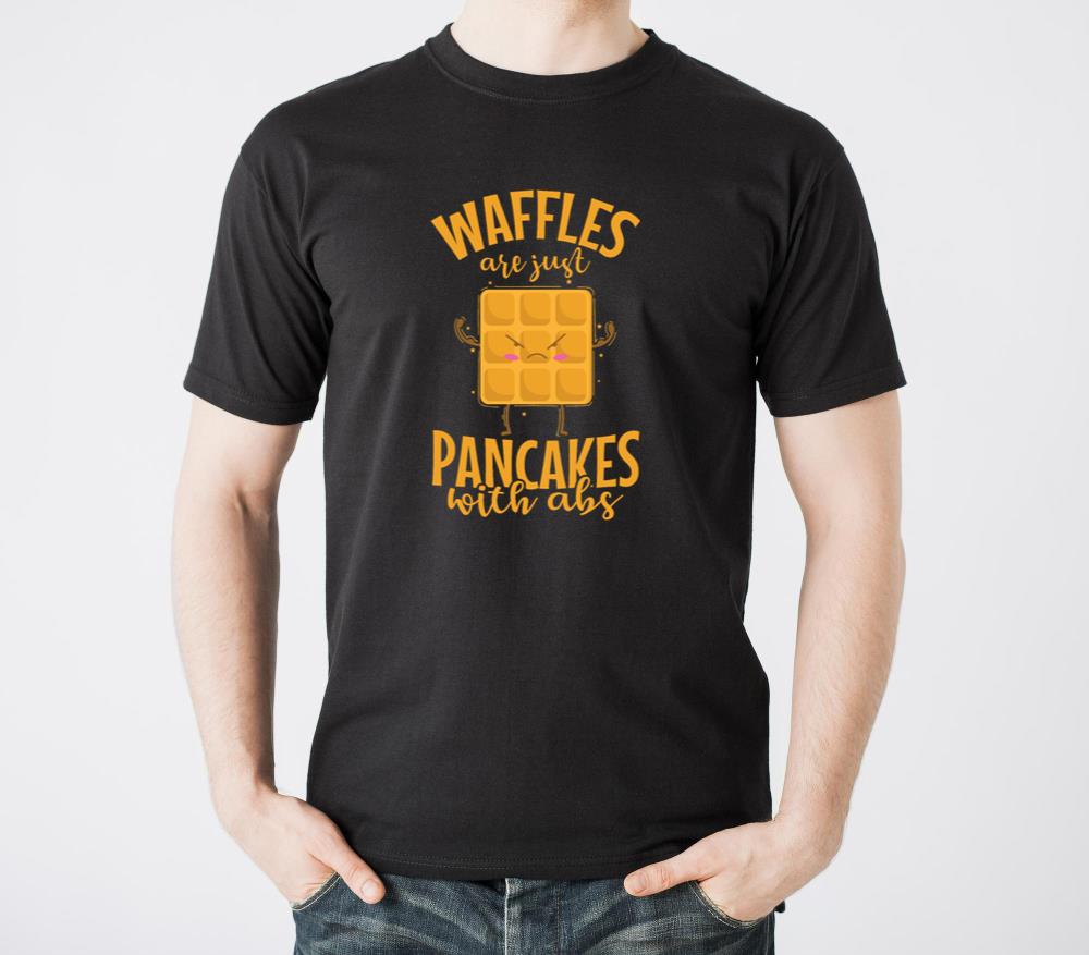 Waffles are just Pancakes Pastry Pastry - Unisex Standard T-Shirt