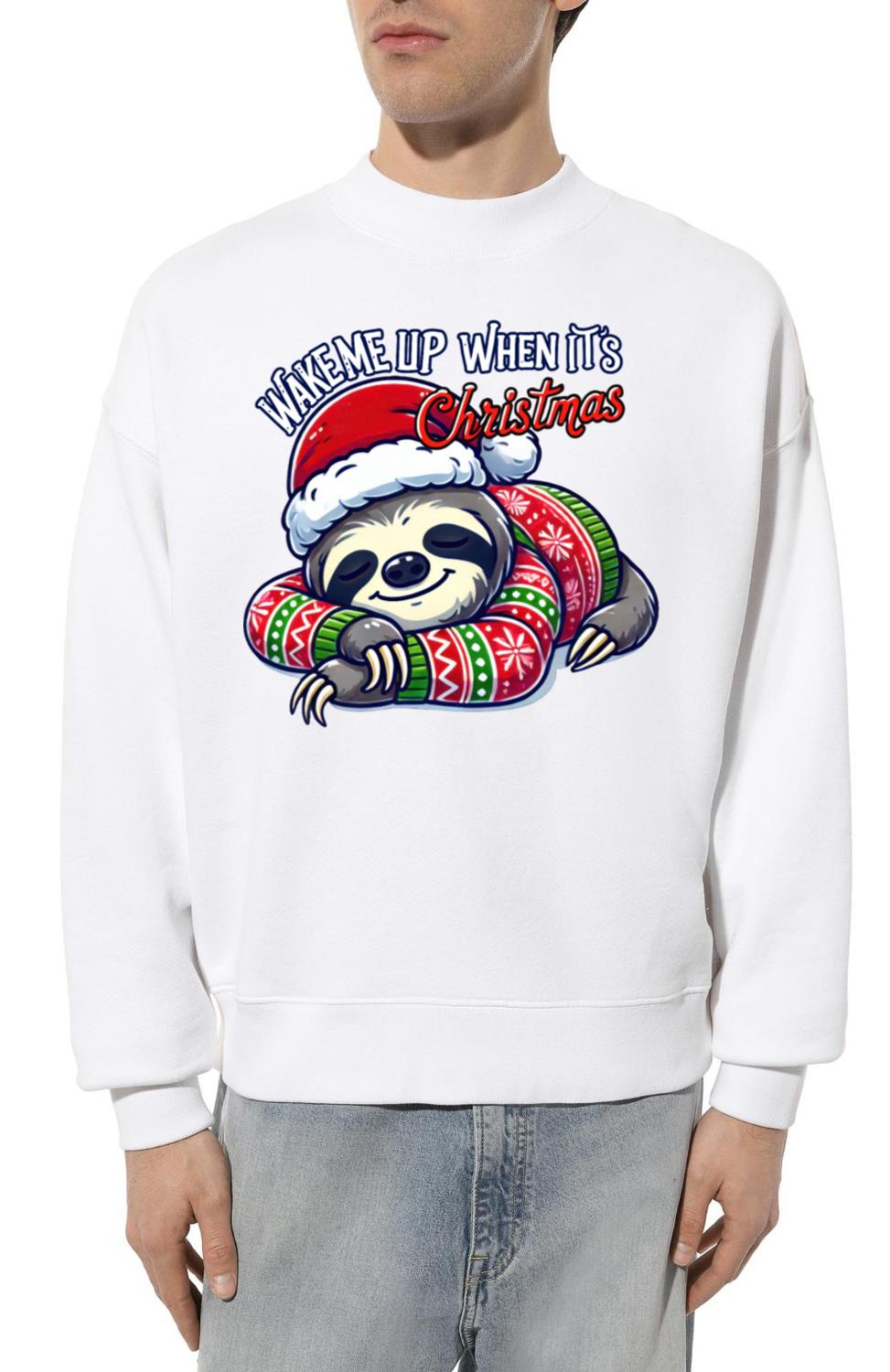 Wake Me Up When Its Christmas - Unisex Sweatshirt