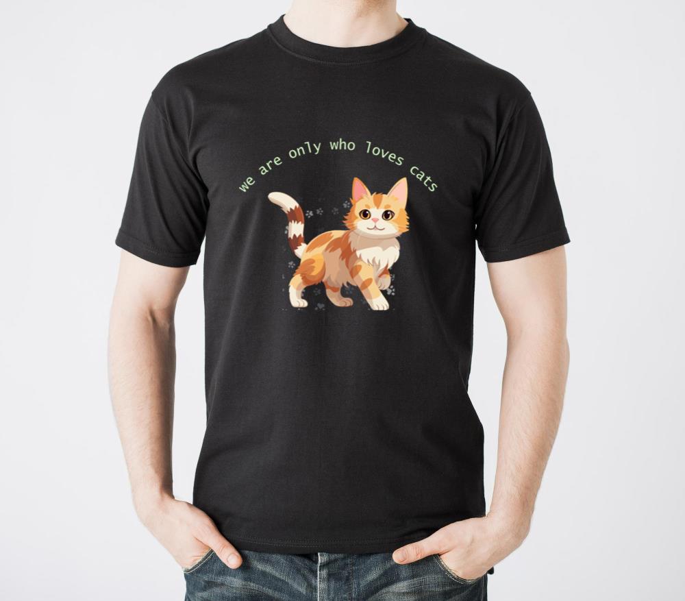 we are only who loves cats boys and girls T-Shirts