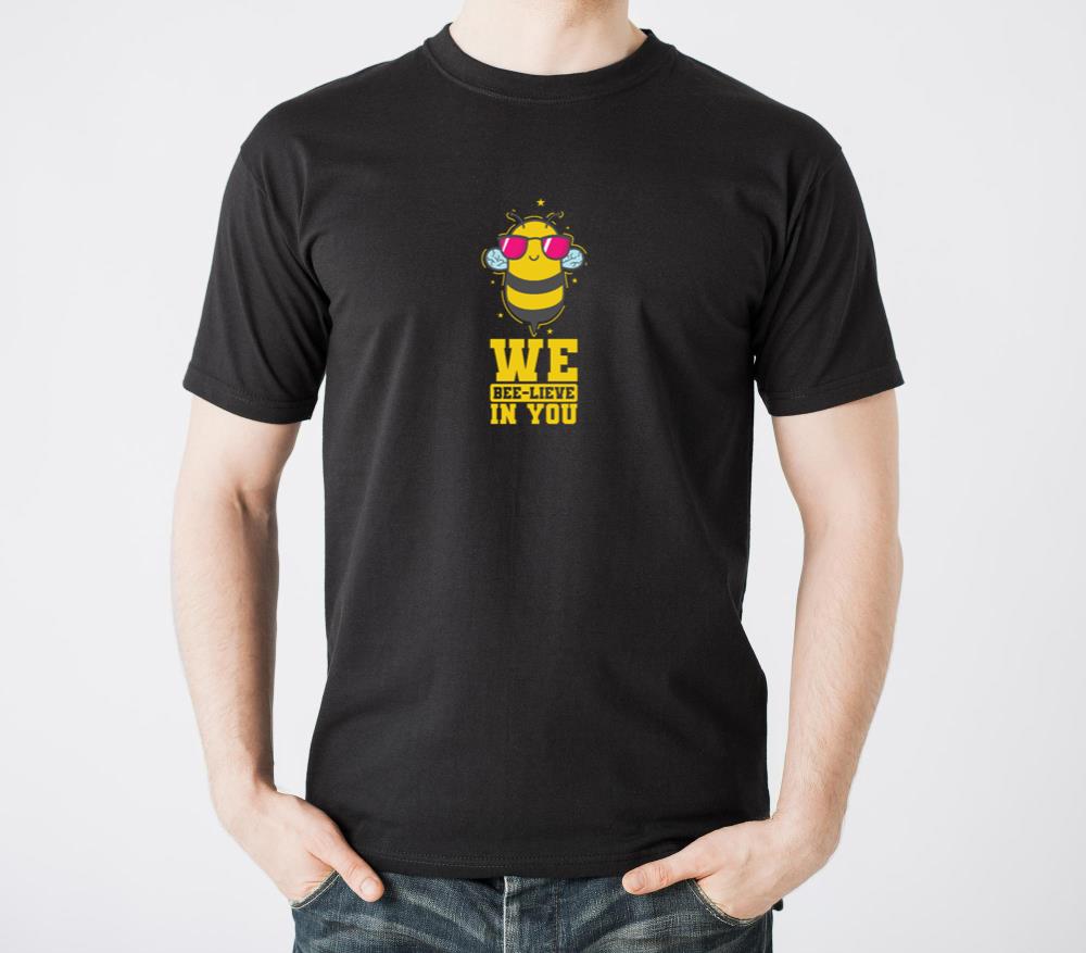 We Bee-lieve in You Bees Animals Nature - Unisex Standard T-Shirt