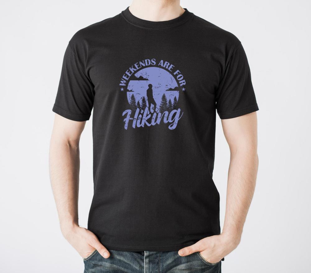 Weekends are Hiking Nature - Unisex Standard T-Shirt