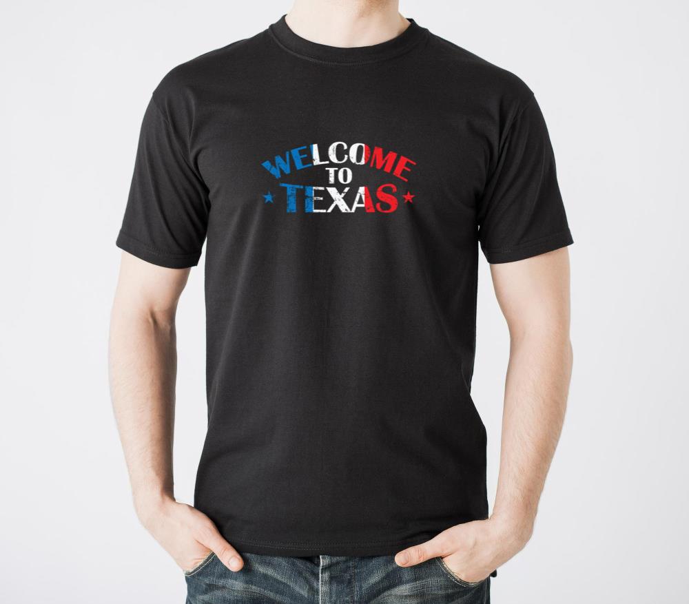 Welcome to Texas US State of the USA - Unisex Standard T-Shirt