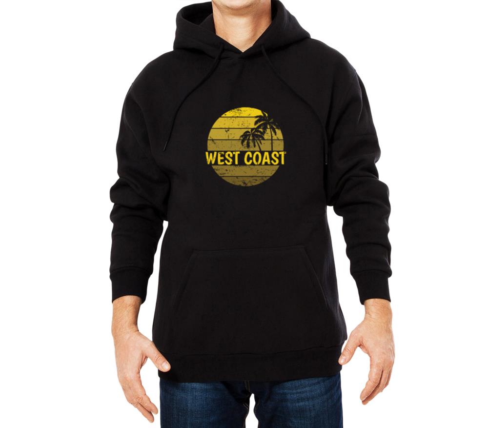 West Coast Palm Vacation Beach - Unisex Hoodie