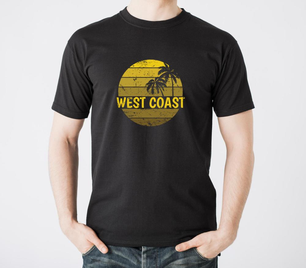 West Coast Palm Vacation Beach - Unisex Standard T-Shirt