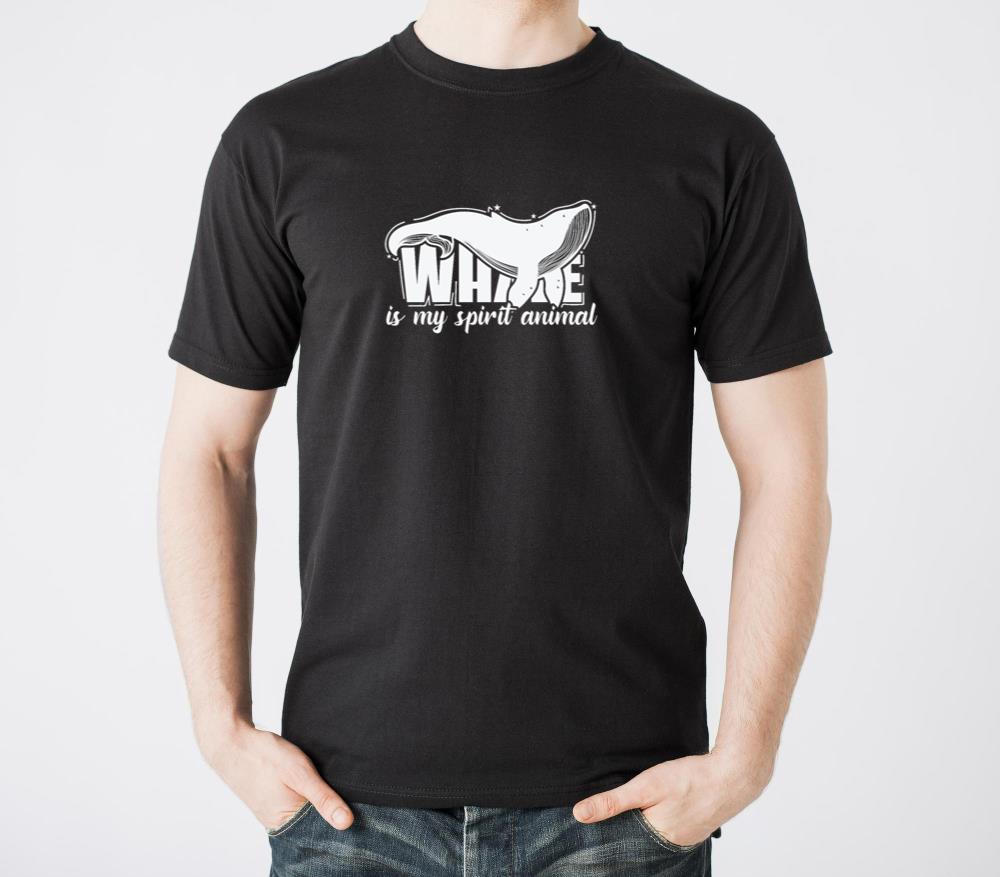 Whale is my spirit Animal - Unisex Standard T-Shirt