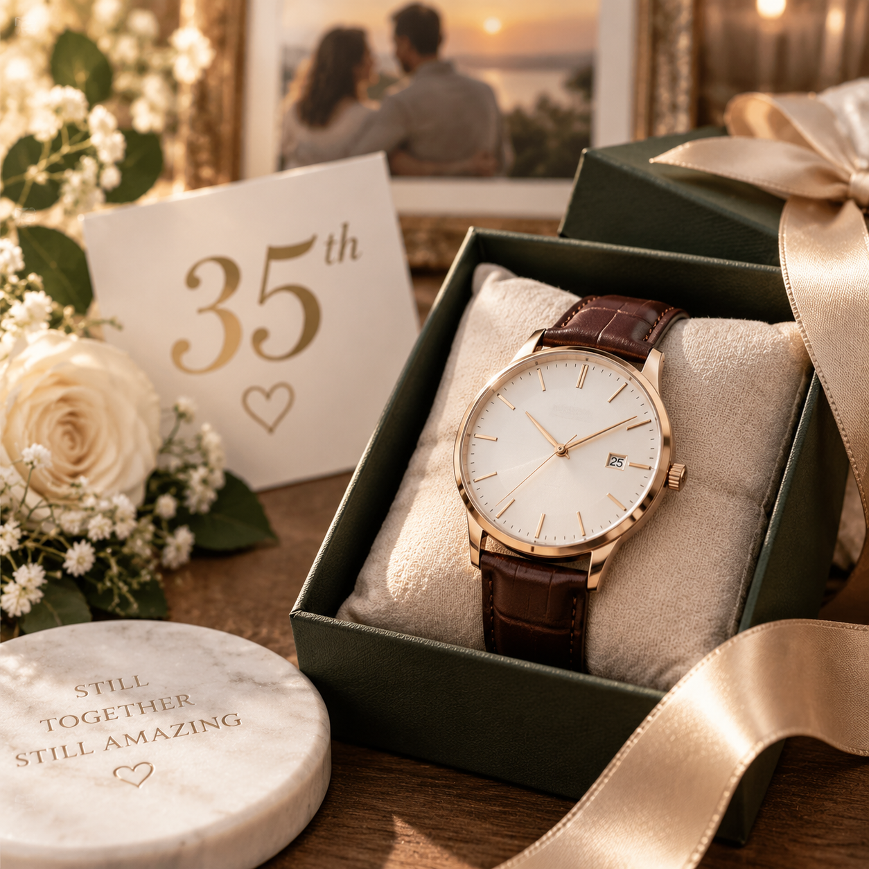 35th Anniversary Gifts: A Classic Timepiece