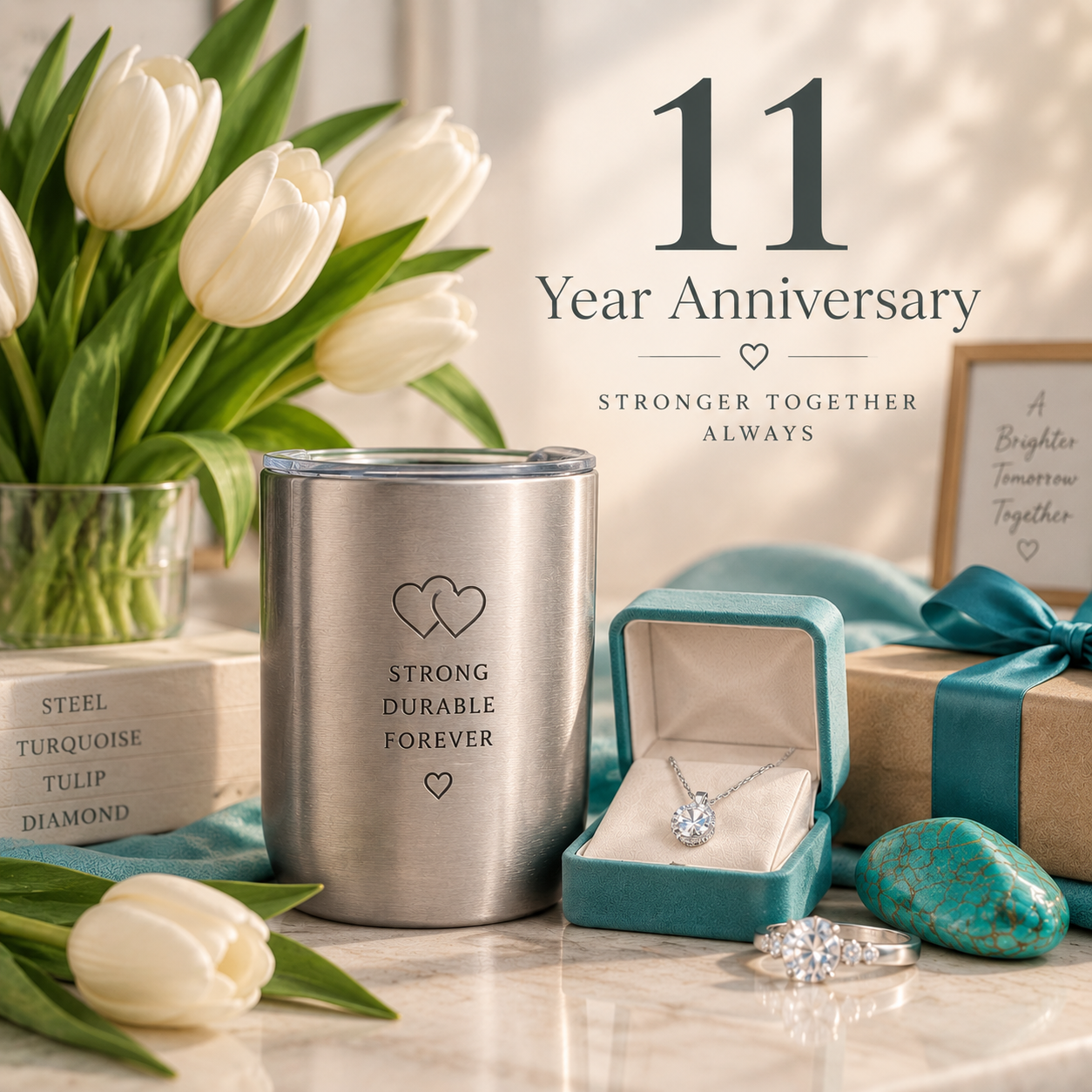 What is the Traditional 11 Year Anniversary Gift