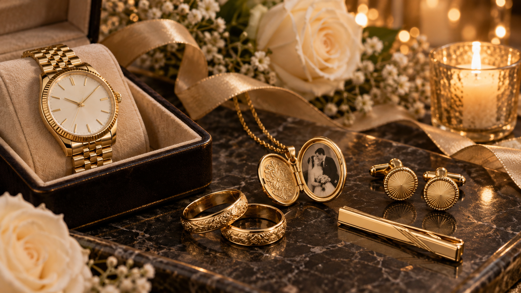 Golden Gift Ideas for 50 Years of Marriage