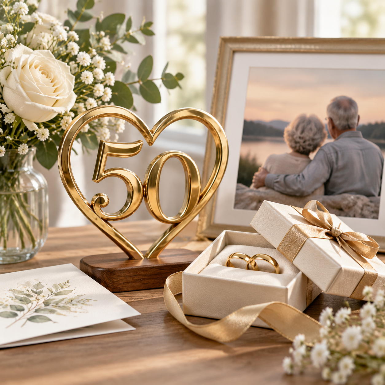 What is the symbol for 50 years of marriage