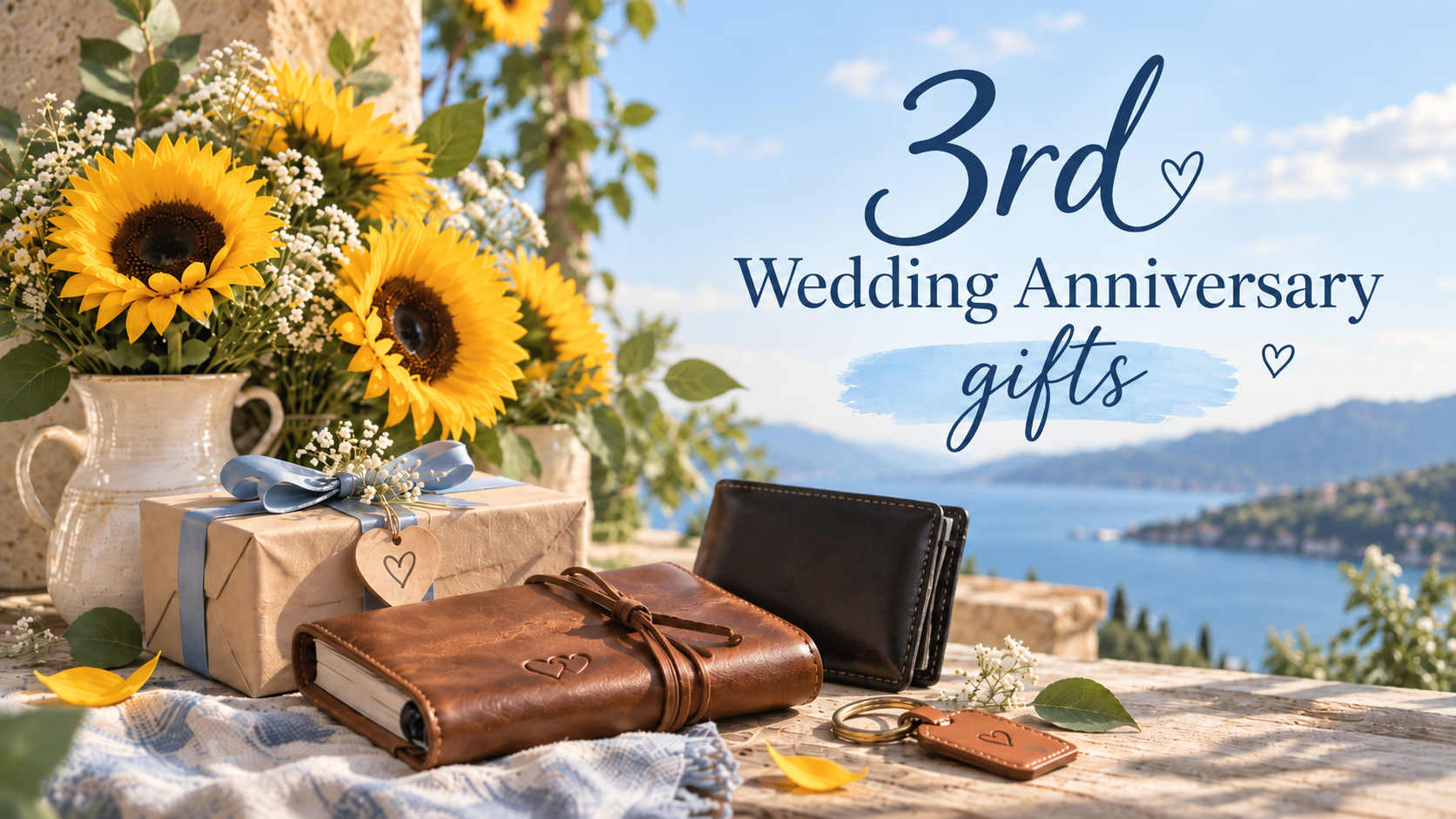 3rd Wedding Anniversary Gifts: Traditional & Modern Ideas